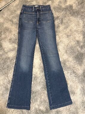 Good American Curve Bootcut Jeans Women’s Size 4 Super High Rise Stretch Denim